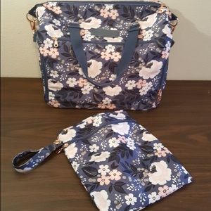 Sarah Wells Lizzy breastpump bag&matching pumparoo